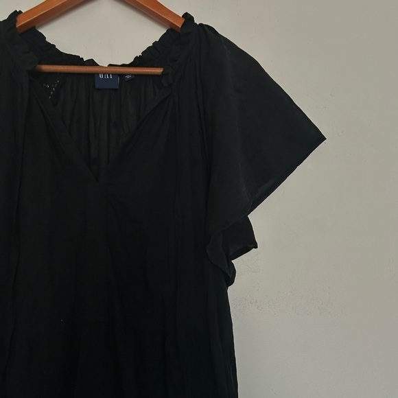 GAP split neck dress - Picture 2 of 5